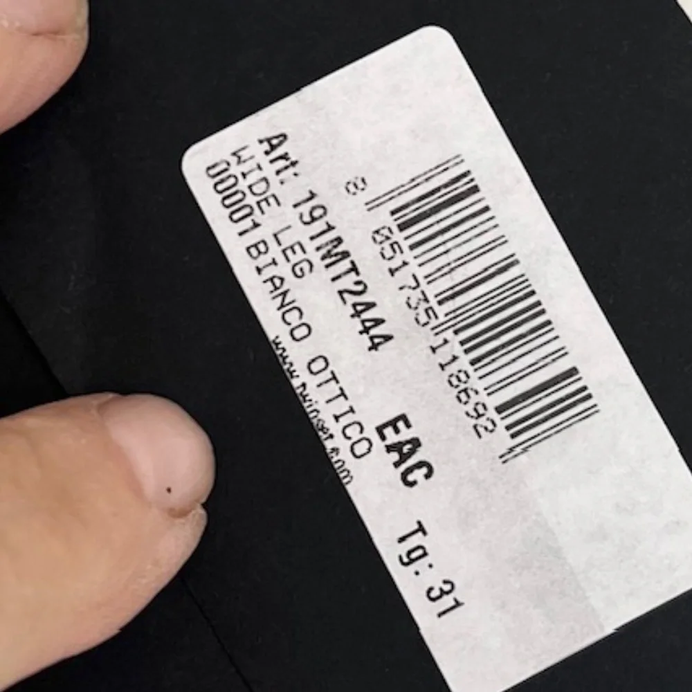 My Twin White Wide Leg Jeans Size 31 NWT - Picture 8 of 13